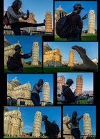 Jul&Gaux SerialHikers autostop hitchhiking aventure adventure alternative travel voyage volontariat volonteering Pisa fun tour tower