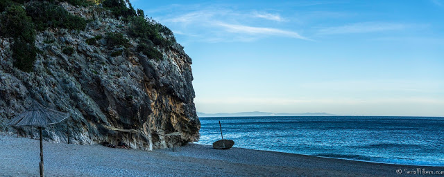 SerialHikers stop autostop world monde tour hitchhiking aventure adventure alternative travel voyage sans avion no fly albanie gjipe beach cove crique albania