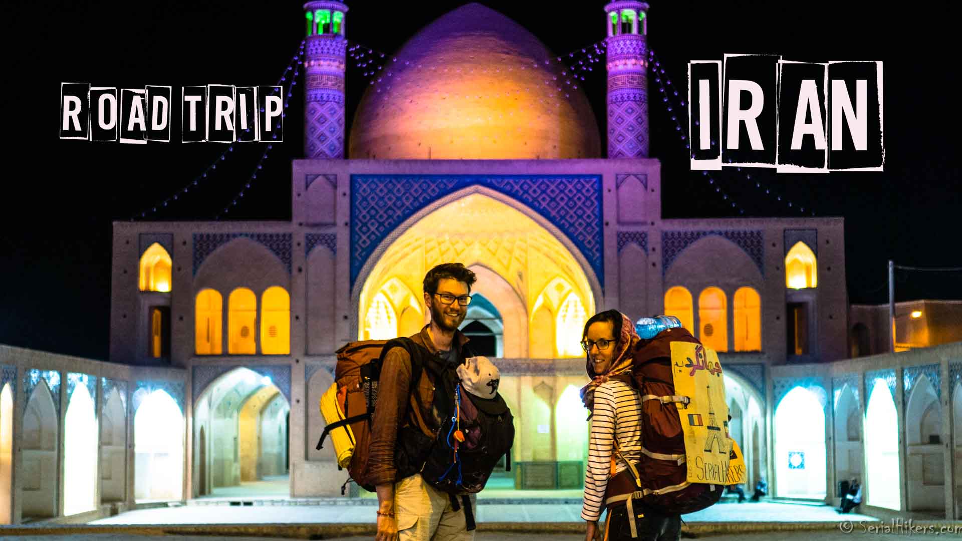 SerialHikers stop autostop world monde tour hitchhiking aventure adventure alternative travel voyage sans avion no fly newsletter Kachan Iran